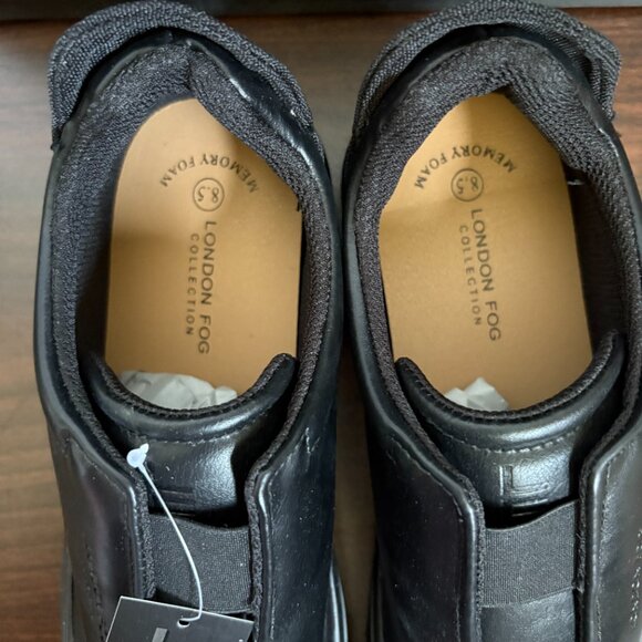 LONDON FOG Francis Low Slip-On Sneakers Shoes Dadcore Smart Casual Black 8.5 main image 4